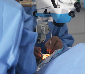 OP am Auge OP am Auge